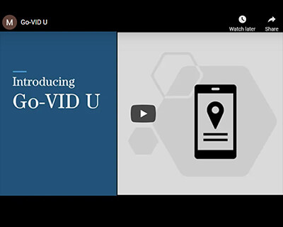 Image introducing Go-VID U app