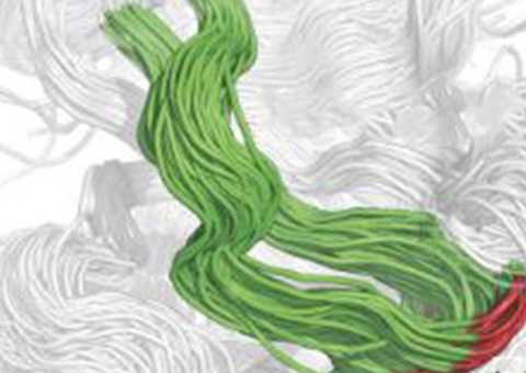 Visual simulation of FGFR2P-loop in green and Cys491 in red.